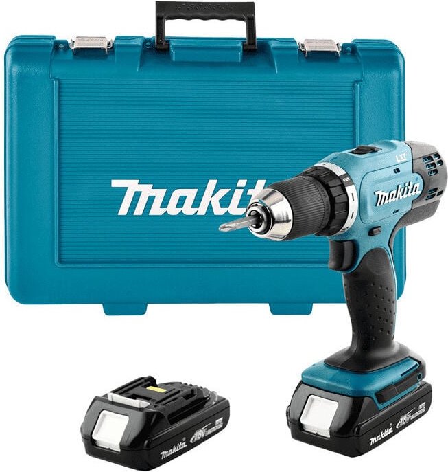 Bohrschrauber 18V lxt (2x 1,5 Ah) in makpac Makita DDF453SYE
