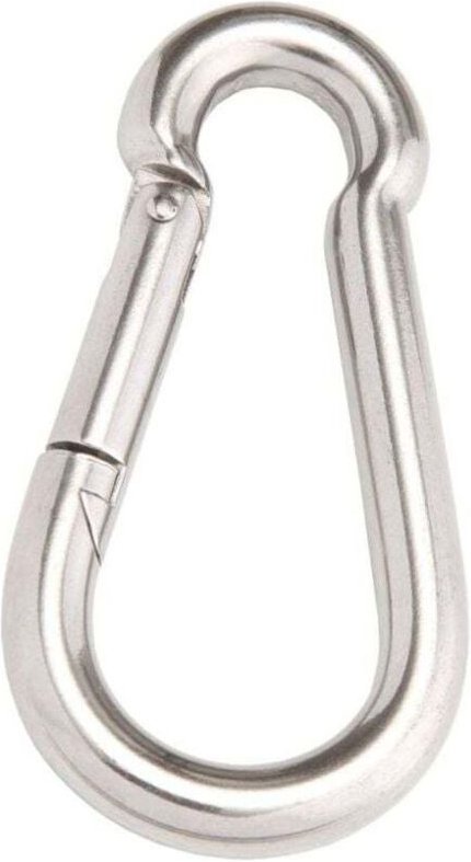 Conacord - Karabinerhaken 6 x 60 mm Karabiner Haken Schnapphaken Feuerwehrhaken