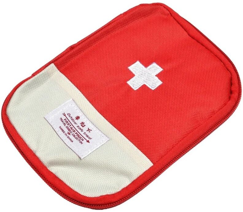Erste-Hilfe-Set für Zuhause, Touristen, Reisetasche, Rot
