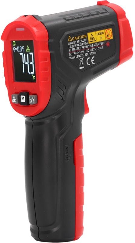 Berührungsloses Infrarot-Thermometer mit digitaler Laseranzeige, Laserwerkzeug für Elektronik, digitales Infrarot-Lasert...