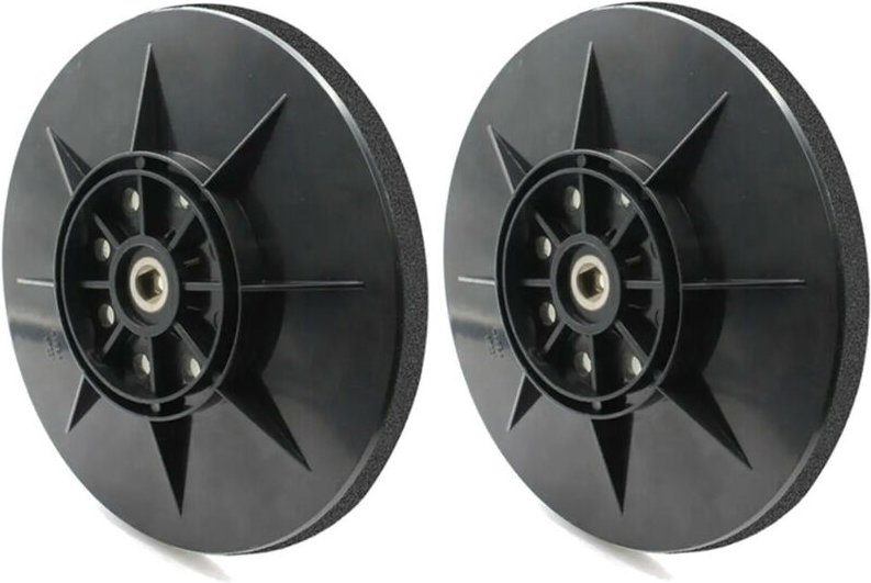 Trade-Shop Klett 8-Loch Schleifteller / Haftteller / Stützteller Ø225mm kompatibel mit Einhell tc-dw 225, te-dw 225 Troc...