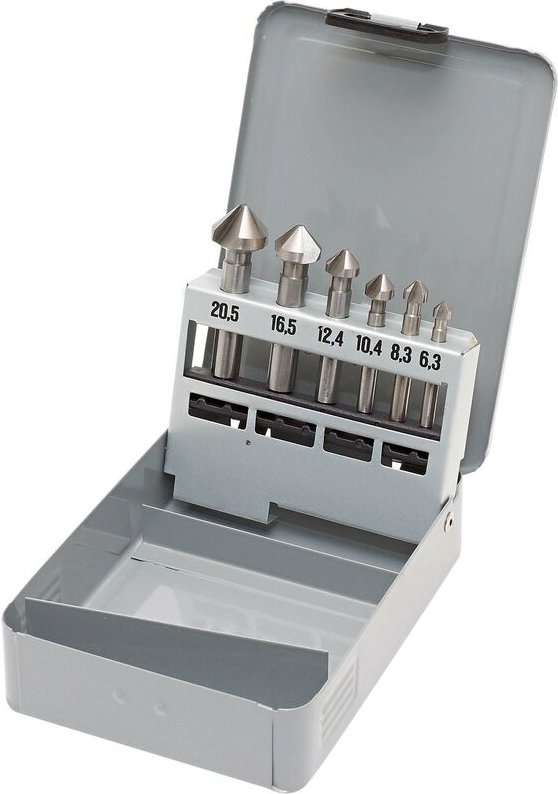 6-t. Kegelsenkersatz 90° hss-e Co5