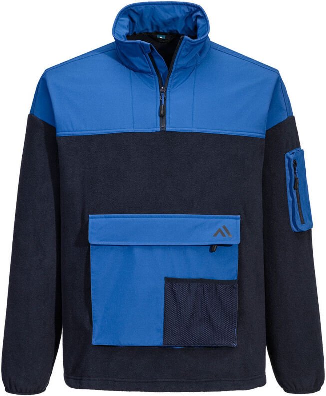 Polaire Kx3 1/4 Reißverschluss - Größe XL - Dunkel Marine / Quarz - Portwest