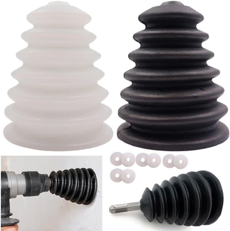 Staubkappe für Elektrohammer, Staubschutzhaube für elektrische Bohrmaschine, Werkzeuge zur Staubvermeidung beim Bohren m...