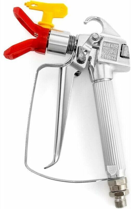 Aiperq - Airless-Farbspritzpistole + Düsensitzschutz + 517 Wendespitze, Universalwerkzeug für Titan Wagner Graco Farbspr...