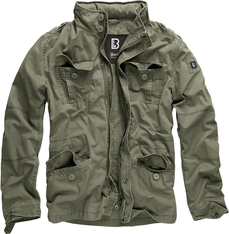 Brandit Britannia Outdoorjacke Größe M Farbe Oliv