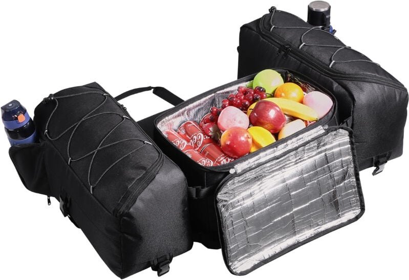 Mophorn ATV Heckaufbewahrungstasche mit 74 L Fassungsvermögen, isolierter Kühltasche und Rücksitz-Ausrüstungstasche, kom...