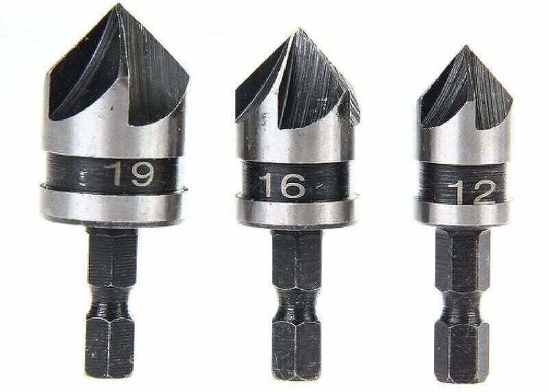 Holzbohrer, Zubehör für Elektrowerkzeuge (1 Set mit 3 Teilen)