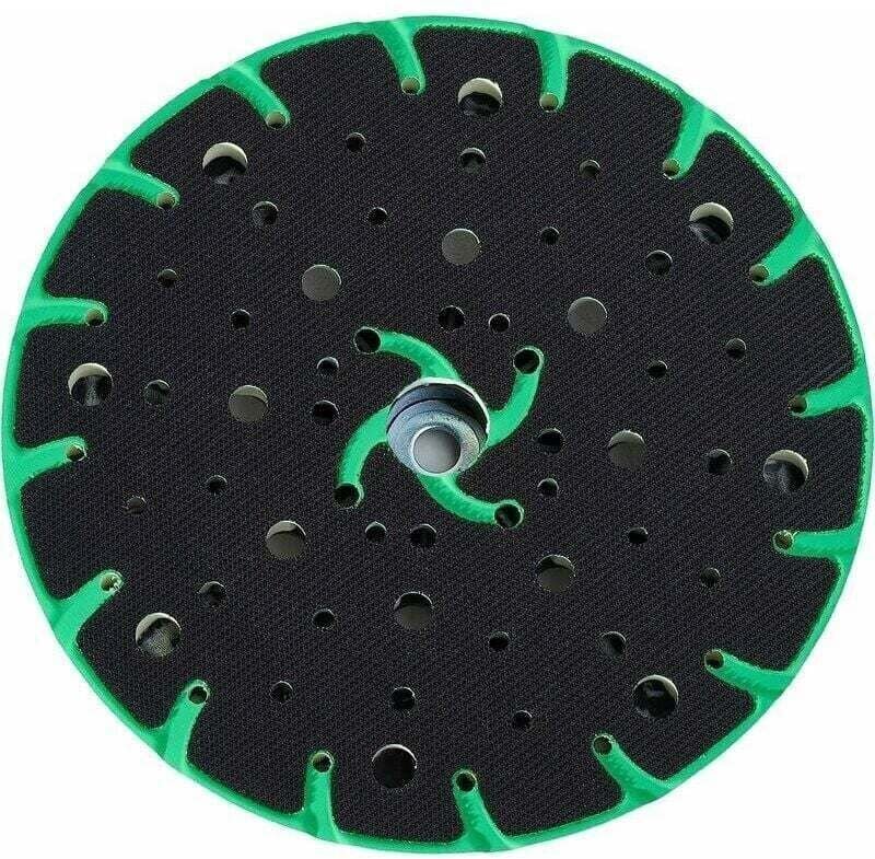 Patin de ponçage 150 mm avec aspiration des poussières - Filetage de raccordement M8 - Remplacement du patin de ponçage ...
