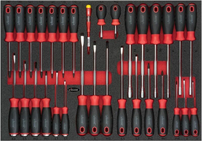 Schraubendreher Satz, Außen Sechskant Profil, Innen torx Profil, Innen Sechskant Profil, Kreuzschlitz Profil ph, Schlitz...