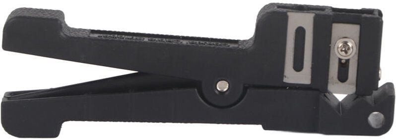 Glasfaser-Abisolierzange, 45-165 Horizontale Koaxialkabel-Abisolierzange, Kabelschneider für Abisolierdurchmesser von 4,...