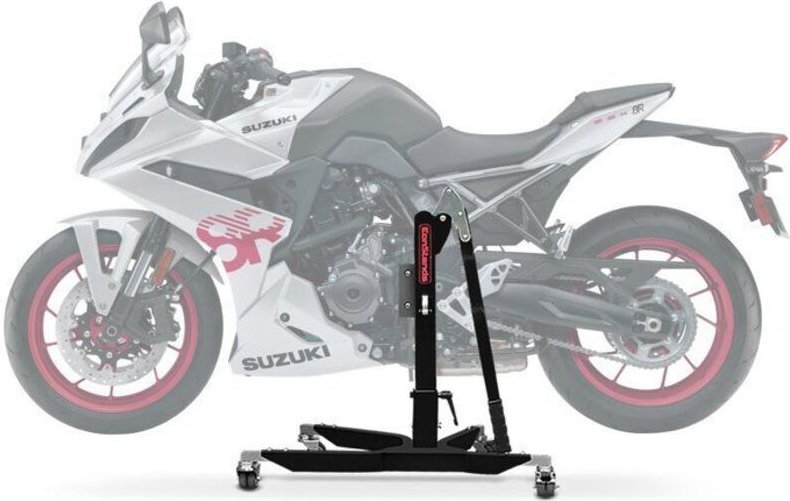 Zentraler Power Werkstattstütze für Suzuki GSX-8R 24-25 schwarz matt