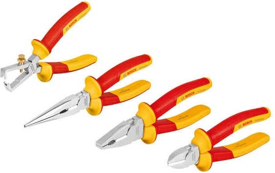 Bosch Combo Kit vde Zangen-Set, 4-tlg