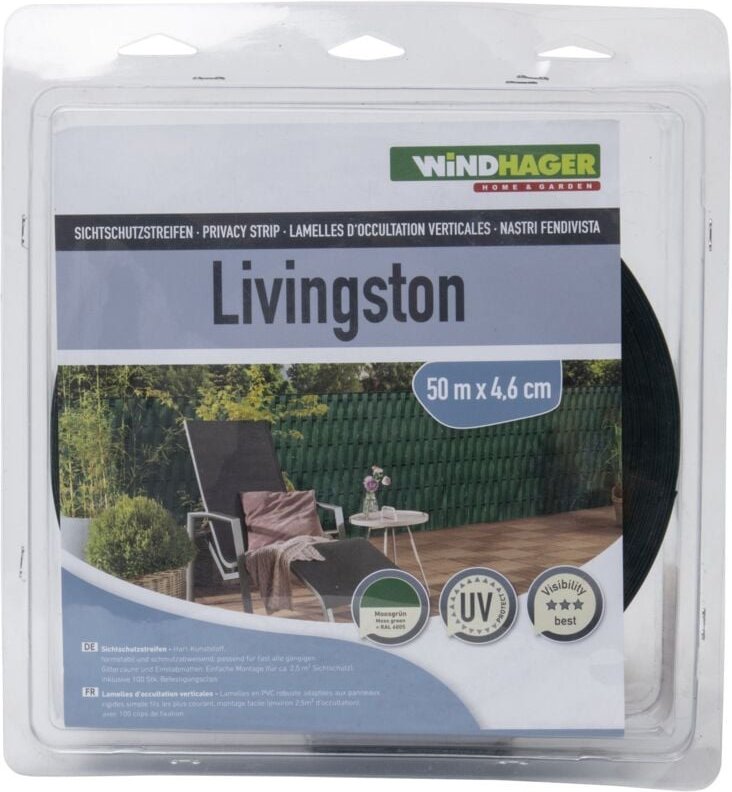 Windhager - Grüne vertikale Jalousien Livingstone