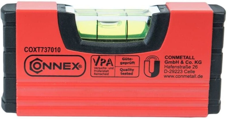 Mini-Wasserwaage 100 mm magnetisch Messwerkzeug