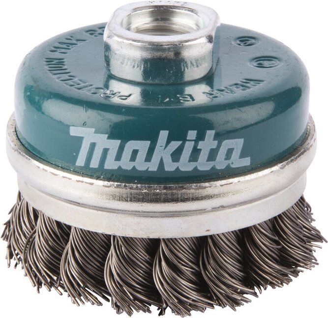 Makita Topfbürste 60 mm • 0,5 mm • Zopfzahl 18 • M14