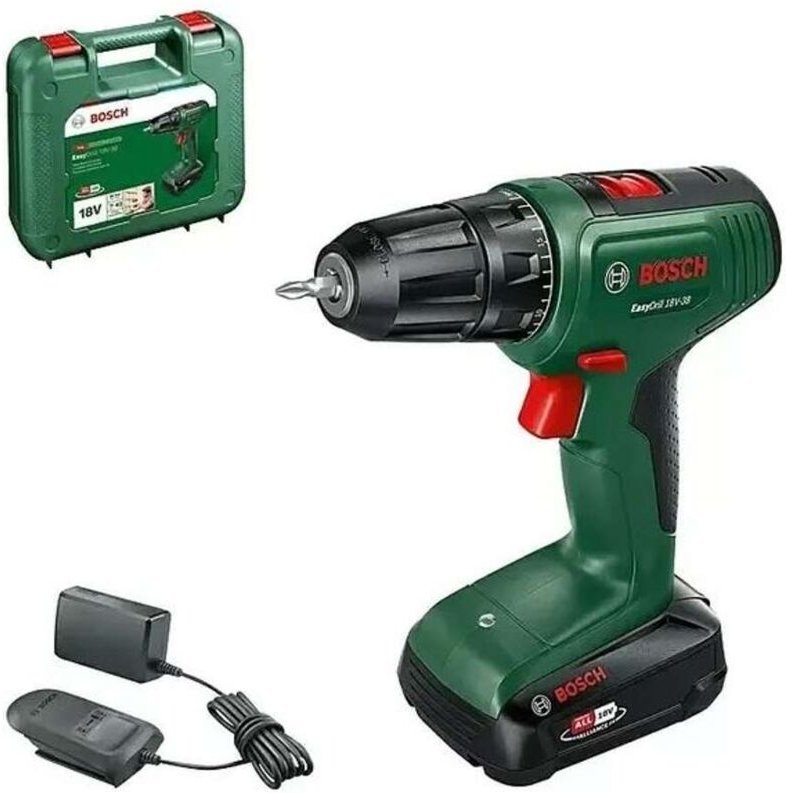 Bosch EasyDrill 18V-38 Set Akku-Bohrschrauber