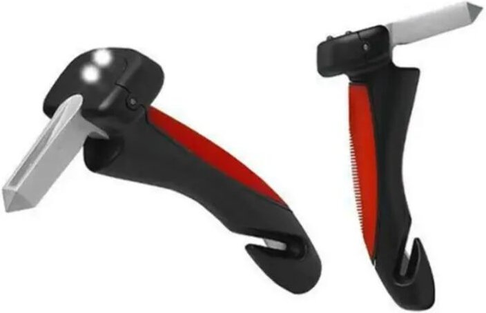 Haltegriff für Autos zur Sicherheit, Evakuierung und in Notfällen Fensterheberhammer Fahrzeugstütze Ausstiegshilfe für N...