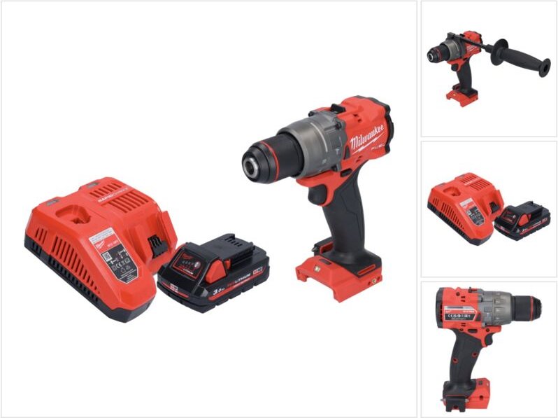 M18 FPD3-301 Akku Schlagbohrschrauber 18 v 158 Nm Brushless + 1x Akku 3,0 Ah + Ladegerät - Milwaukee