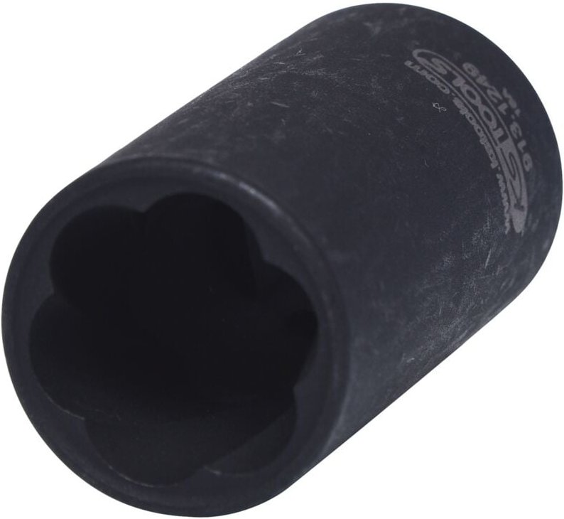 1/2' Spiral-Profil-Kraft-Stecknuss, 19mm, 50mm lang