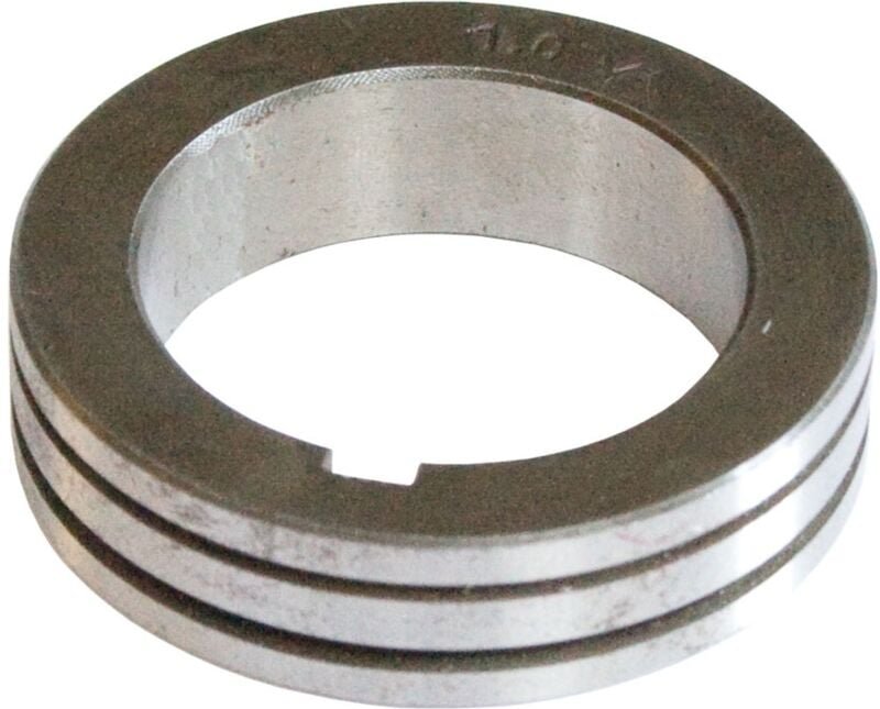 ELMAG Vorschubrolle 0,8/1,0 mm, EM 202/212-CuSi/272, (AØ 40mm/IØ 28mm, 10mm breit), f. Fe/CrNi, TS, EUROMIG plus 271/301...