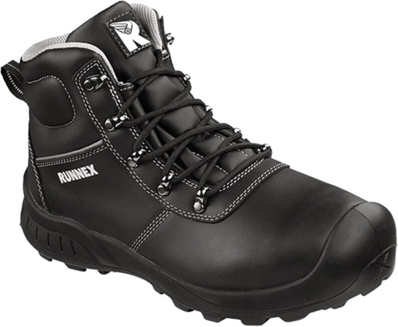 Sicherheitsstiefel TeamStar 5310 Gr.46 schwarz/grau S3 SRC EN20345 Leder RUNNEX