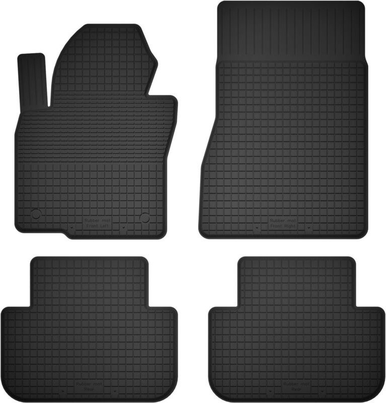 Gummi-Automatten, 4er-Set, Universalmodell: BMW X5 E70 SUV (2006-2013)