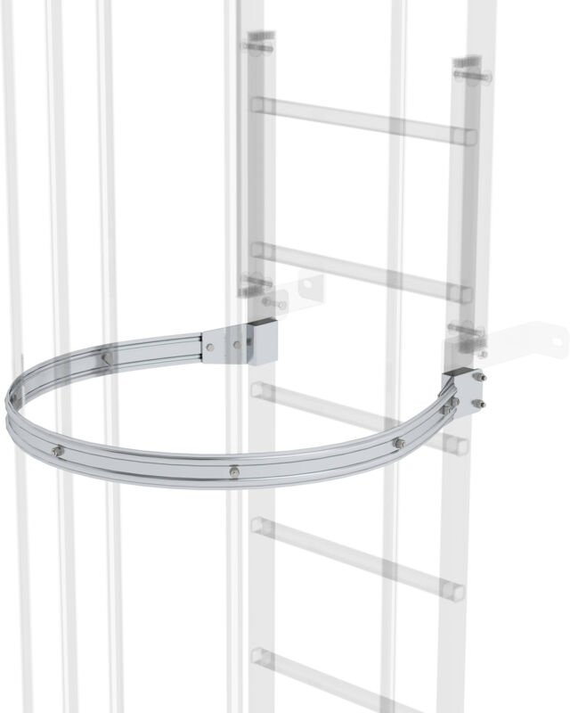 Munk - Günzburger Steigtechnik Rückenschutzbügel ø 700 mm Alu-blank - 062234