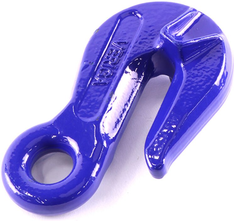 Verkürzungshaken mit Öse Güte 10 zul. Zugkraft lc: 8000 daN, Kette ø: 10 mm