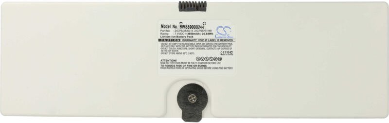 Vhbw - Akku kompatibel mit Trixell 3543PR, ez dr Medizintechnik (3600mAh, 7,4V, Li-Ion)