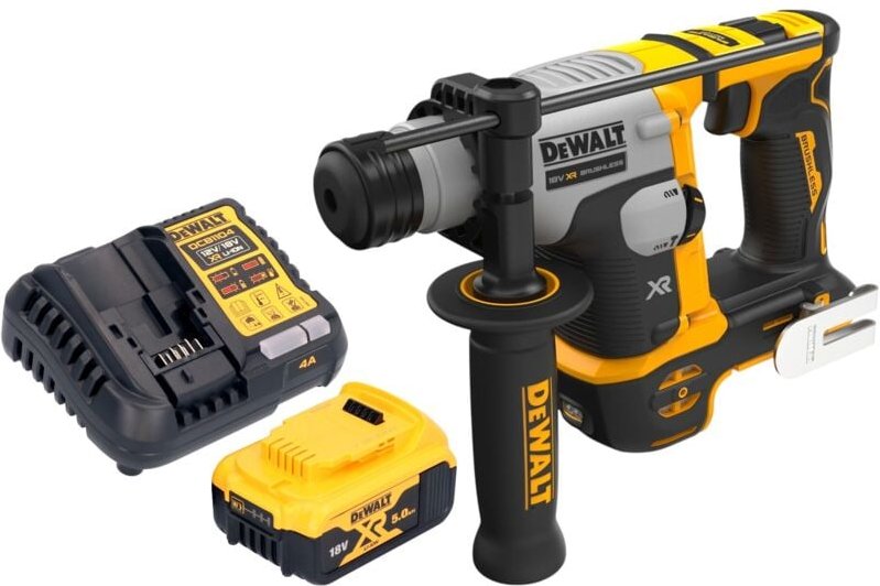 DeWalt DCH 172 P1 Akku Bohrhammer 18 V 1,4 J SDS plus Brushless + 1x Akku 5,0 Ah + Ladegerät