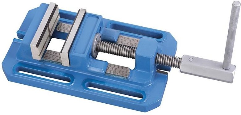 Bohrschraubstock 100 mm Fervi m027/100