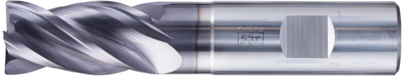 PFERD VHM Eckfräser lang 4 Schneiden Ø 20 mm 45° Fase TiAlN Schaft HB Universal Line Schruppen Schlichten Nuten