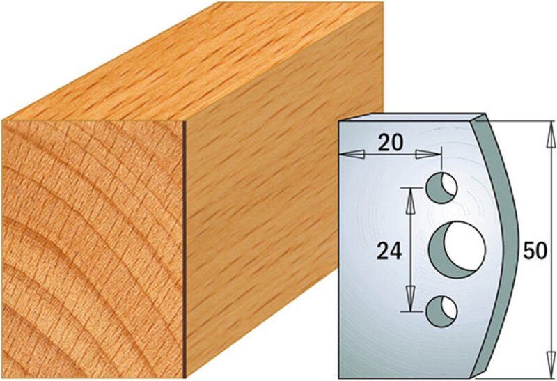 691.500 Paar Abweiser 50x4mm