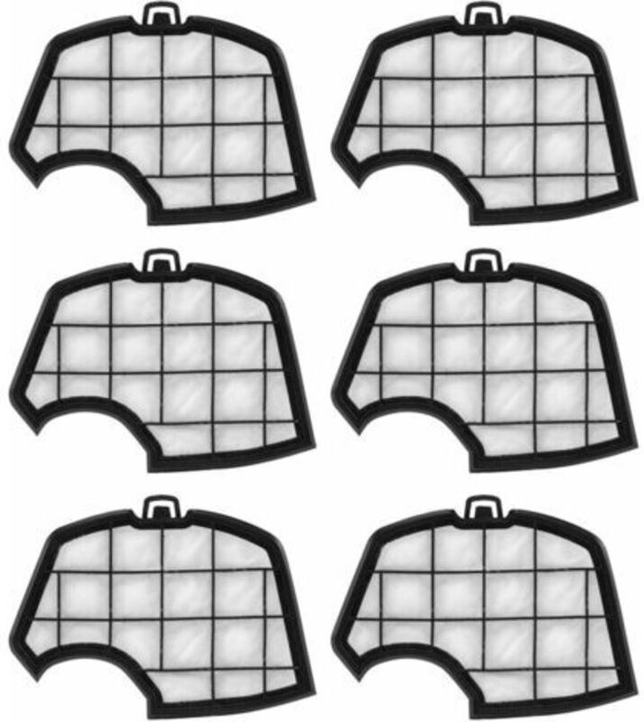 6 Stück Vorwerk Kobold Ersatzfilter, Motorschutz VK150 VK140 Zubehör