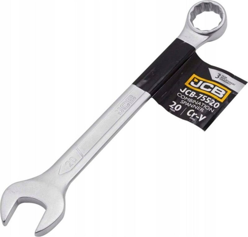 Maulschlüssel und Ringschlüssel jcb 20 mm Stahl robust