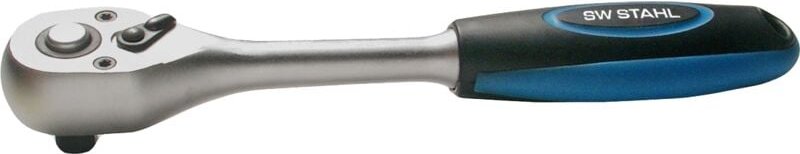 Sw Stahl - SW-Stahl 05895SB Umschaltknarre 3/8 Zoll i feinverzahnt mit 72 Zähnen i Einsatzarretierung i Chrom-Vanadium-S...