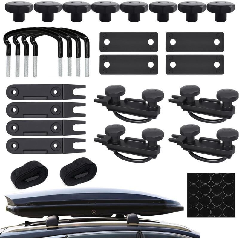 U-förmige Dachbox-Befestigungsklammern, universelle Dachbox-Befestigungswinkel, U-förmige Wandhalterung, universelles Da...