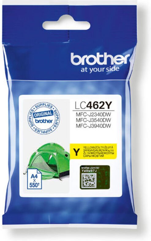 Original Gelbe Tinte Brother LC-462Y, LC462Y