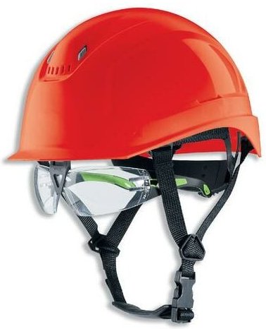 Uvex 9772342 Schutzhelm pheos S-KR IES 9772342 rot mit Lüftungen