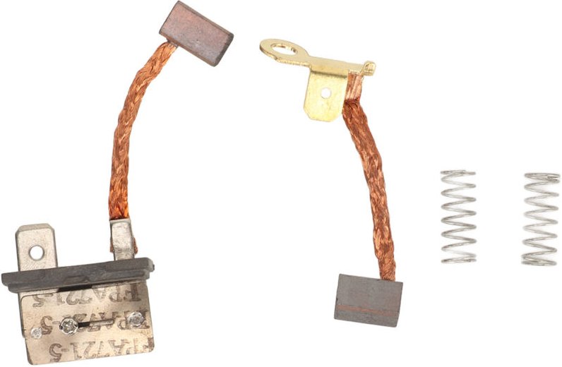 Elektromotor-Kohlebürste, Parkside Kohlebürste, 6H1-43891-00 Satz zuverlässiger Black & Decker Kohlebürsten für 2- und 4...