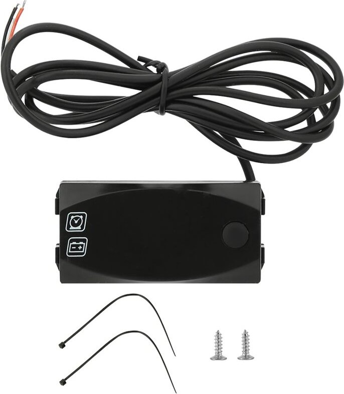 CFTGIW Wasserdichtes LED-Motorradvoltmeter, 2-in-1-Digitalanzeige, geringer Stromverbrauch, einfache Installation, klare...