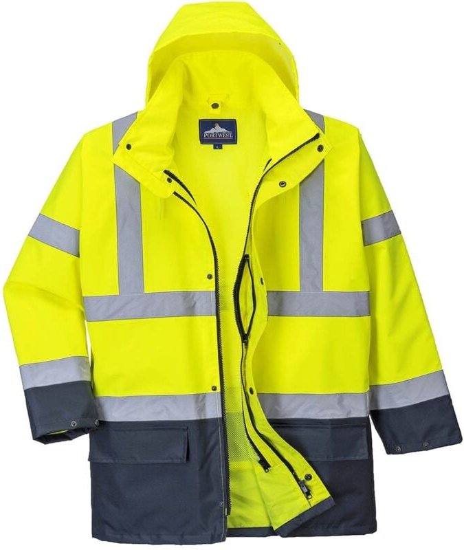 Warnschutz-Isolierjacke S766YNR HI-VIS 5IN1 XXL - KUR S766YXXL