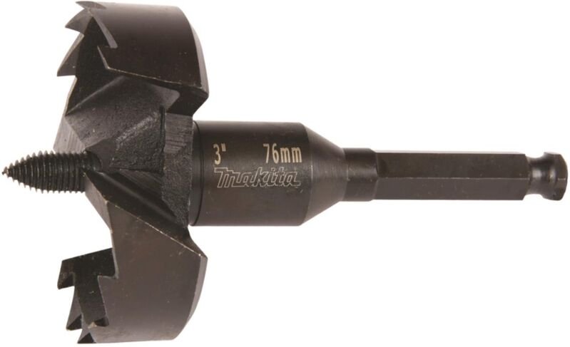 Makita Selbsteinziehende Holzbohrkrone 76 mm Holz • 76 x 127 mm