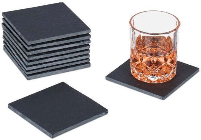 Unterlage aus schiefer 10 stk