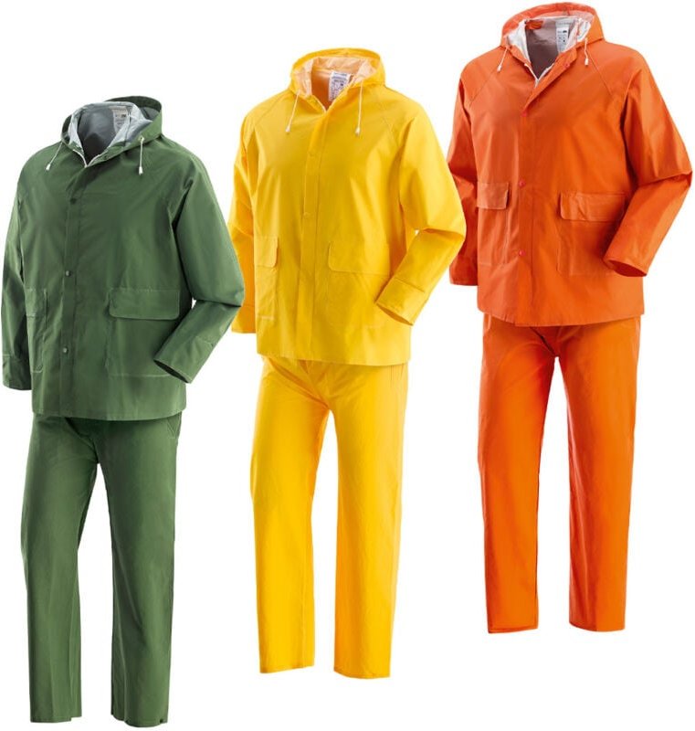 Neri Pluvio PVC-Regenanzug - XL - Gelb