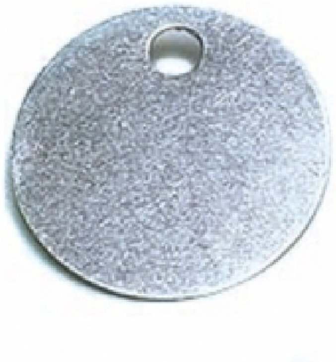 Neutrale Aluminiummünze Ø 30 mm OUTIFRANCE