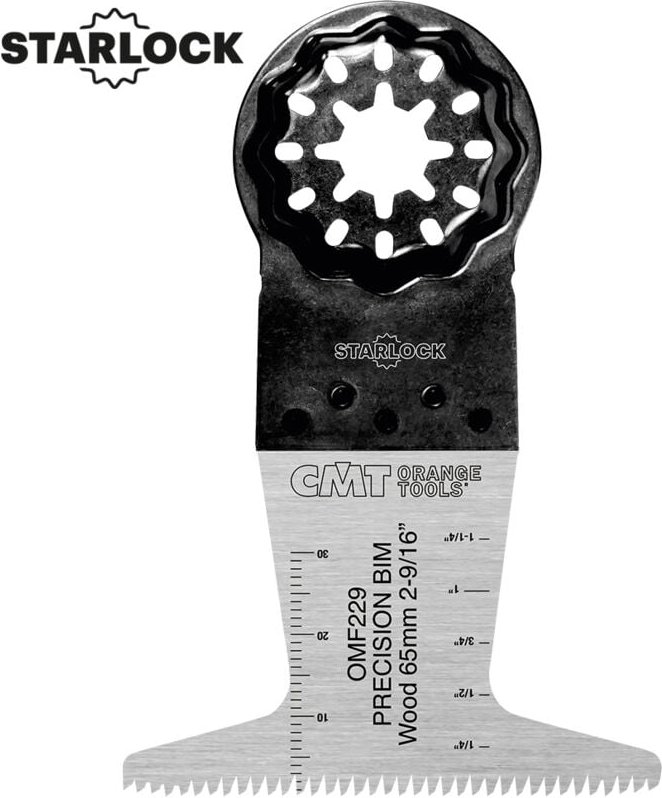 OMF229-X1 E-CUT P BIM 65 x 50 mm SL PRÄZISIONS-HOLZSCHNEIDBLATT