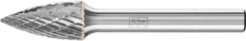 PFERD TOOLS Hartmetall Hochleistungsfrässtift TOUGH Spitzbogen SPG Ø 10x20mm Schaft-Ø 6 mm schlagfest
