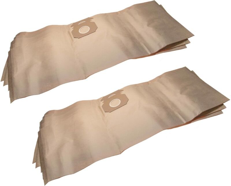 10x Staubsaugerbeutel Ersatz für Thomas 450, 787114, 787179 für Staubsauger - Papier, 90.9cm x 38.15cm, braun - Vhbw